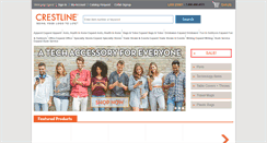 Desktop Screenshot of crestline.com